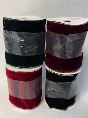 JAS Velvet Decorative Ribbon NWT